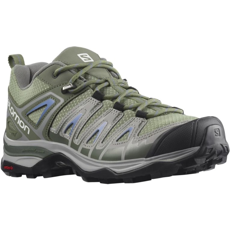 Olive Salomon X Ultra Pioneer Women's Hiking Shoes | PH 12390B